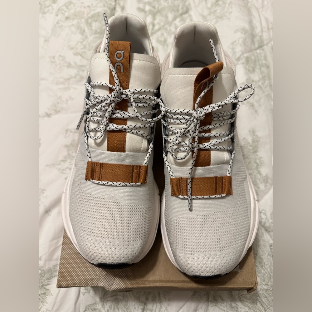 On Cloudnova White Pearl Women’s Size 8.5